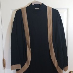 JESSICA LONDON 2PS LONG COLORBLOCK DRESS SZ X